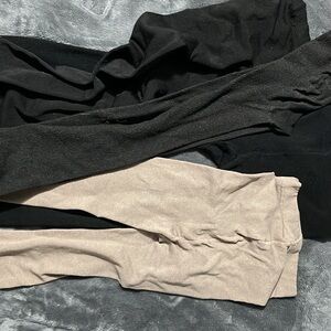 Black and Tan Leggings